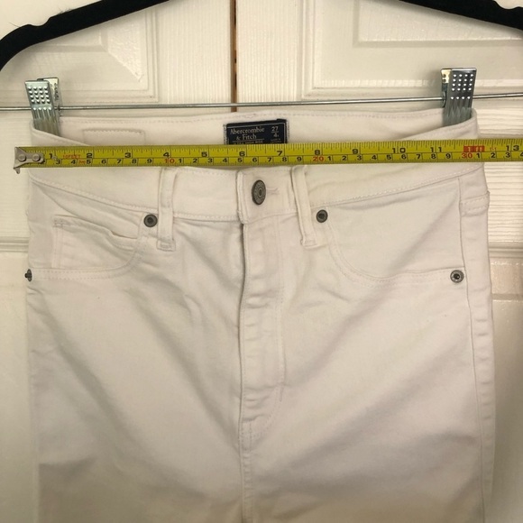 Abercrombie & Fitch Ultra High Rise Super Skinny Jeans Size 4R / 27 - Picture 8 of 10